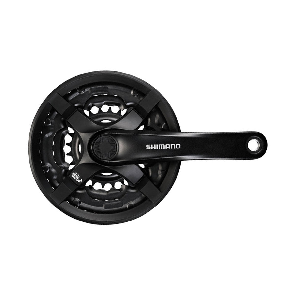 SHIMANO Stred Tourney FC-TY501 42-34-24 z. 3 x 6-7-8 prevodov čierny