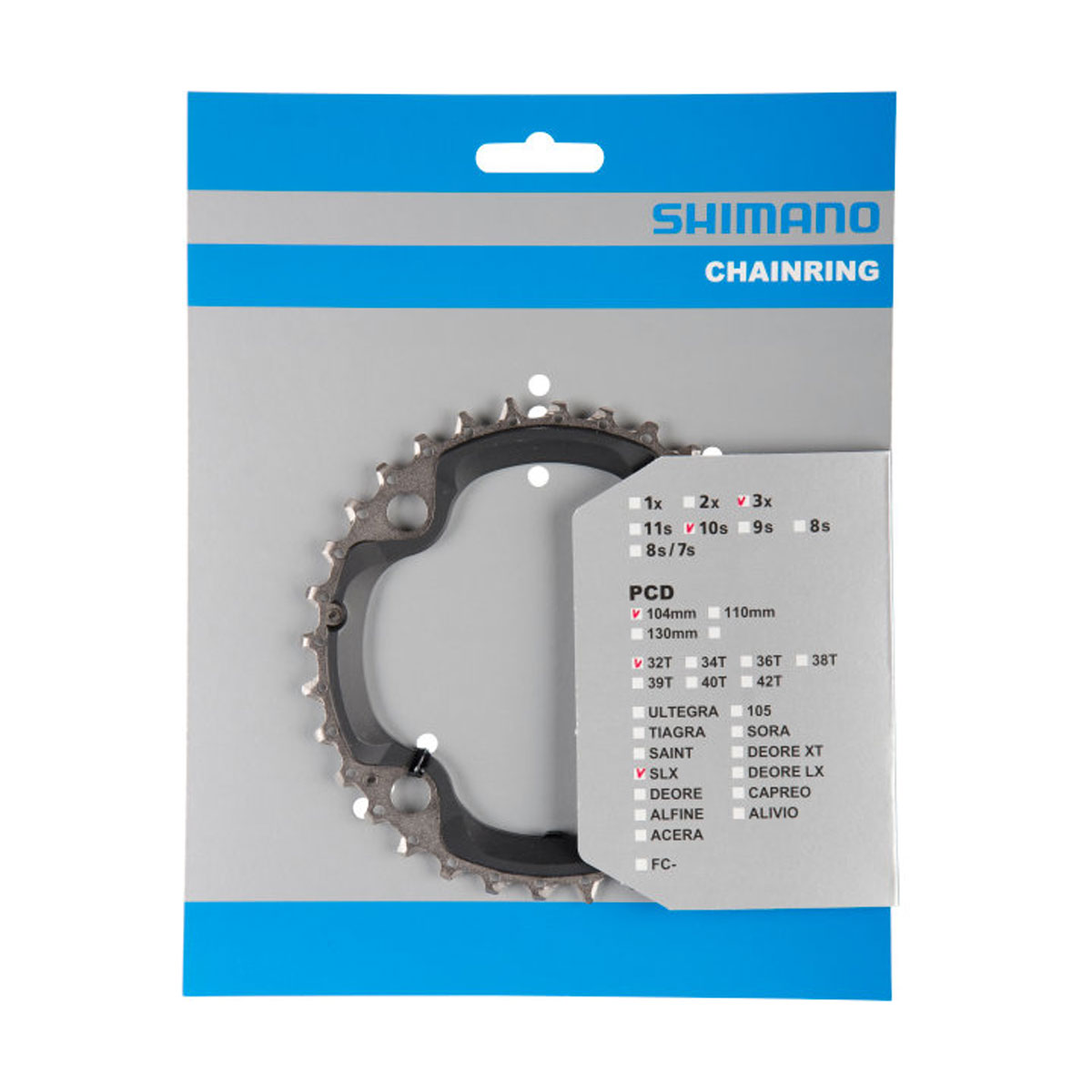 SHIMANO Prevodník SLX M670 10 prevodov 32z.