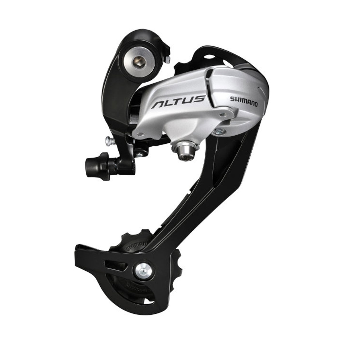 SHIMANO Prehadzovačka Altus M370 3 x 9 prevodov strieborná