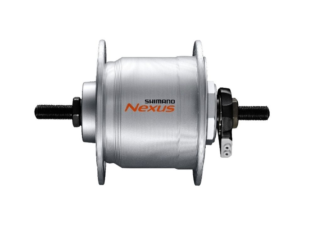 SHIMANO Náboj predný s dynamom DHC3000 36D matice strieborný