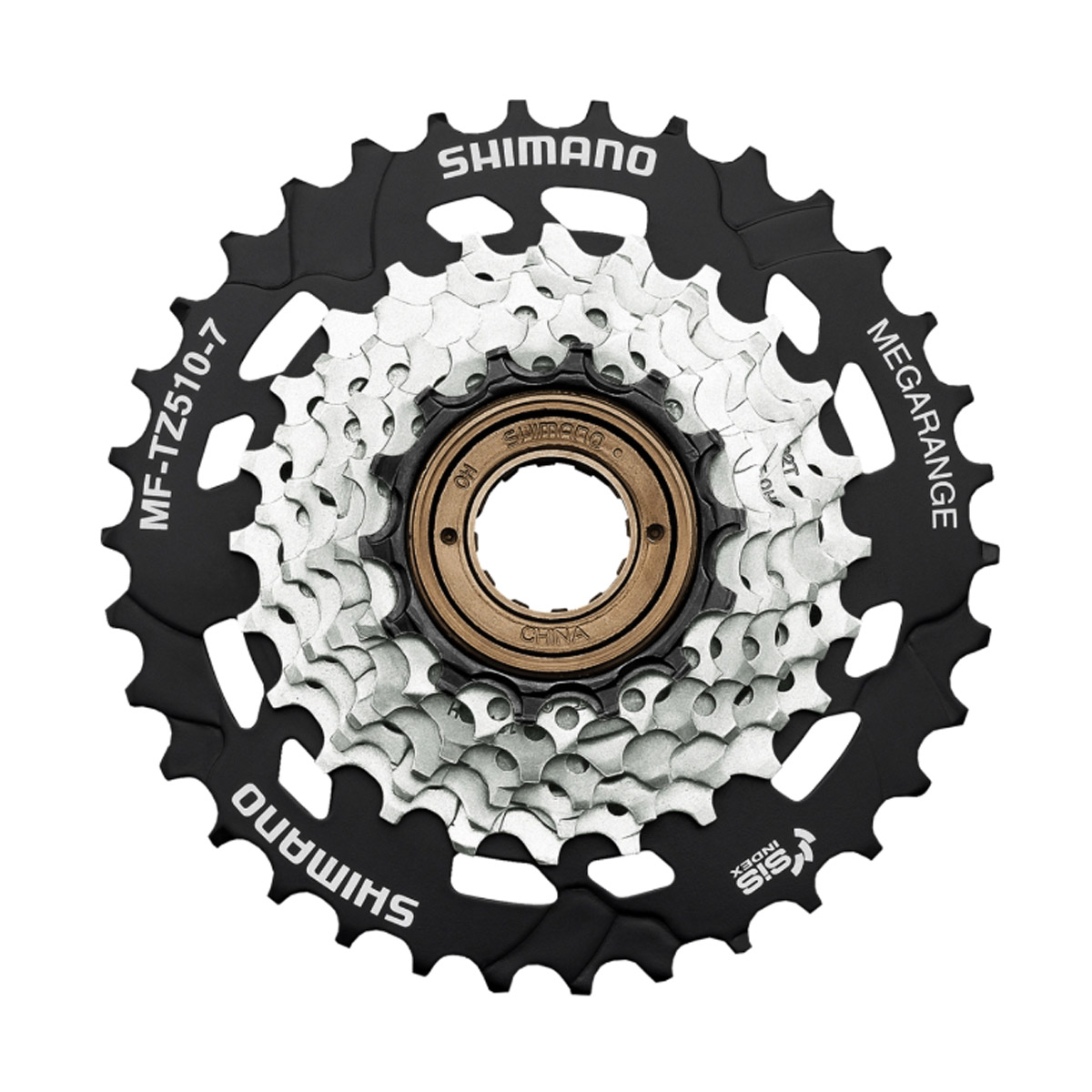 SHIMANO Viackoliečko TZ510 7 prevodov