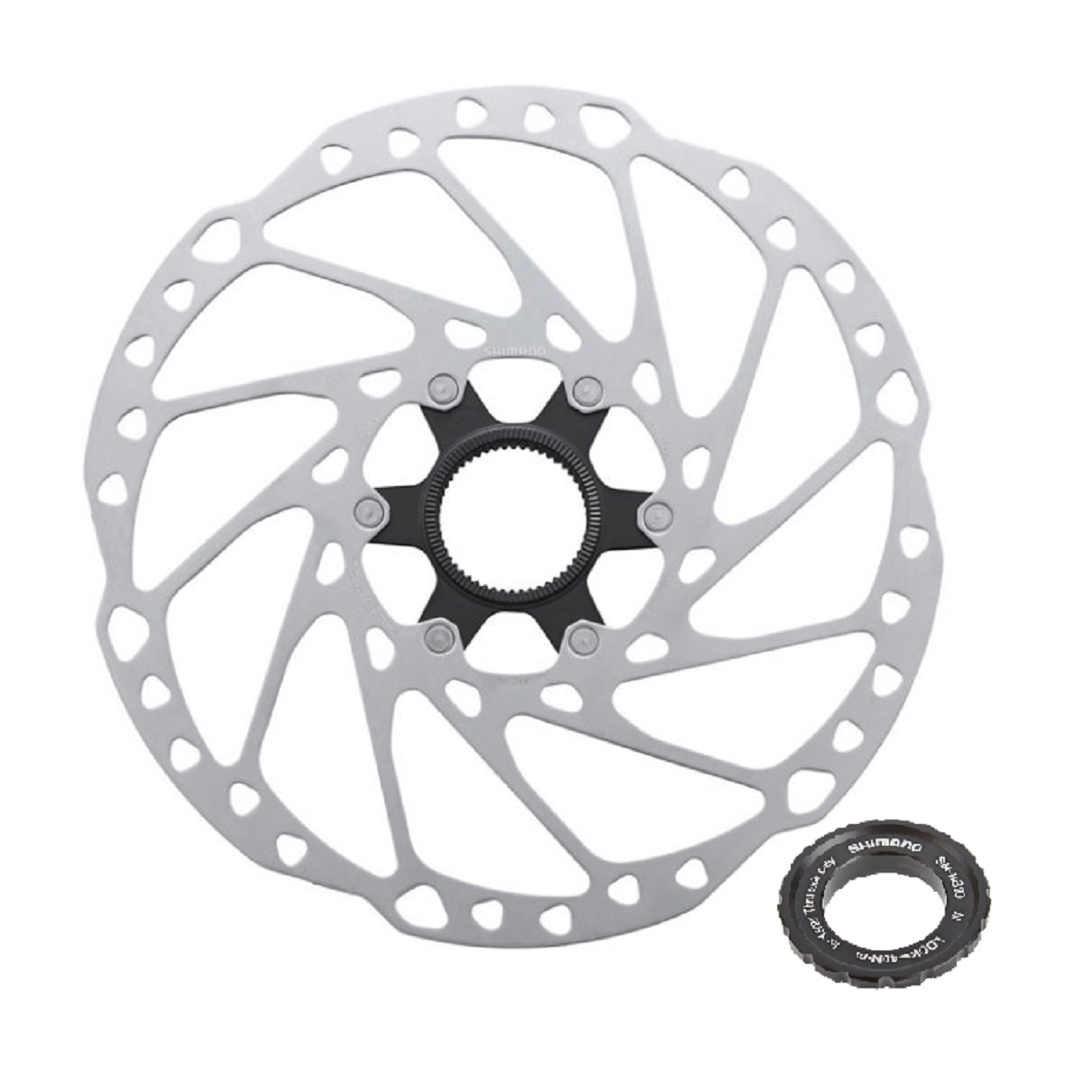 SHIMANO Brzdový kotúč SM-RT64 vonk. matica 180 mm