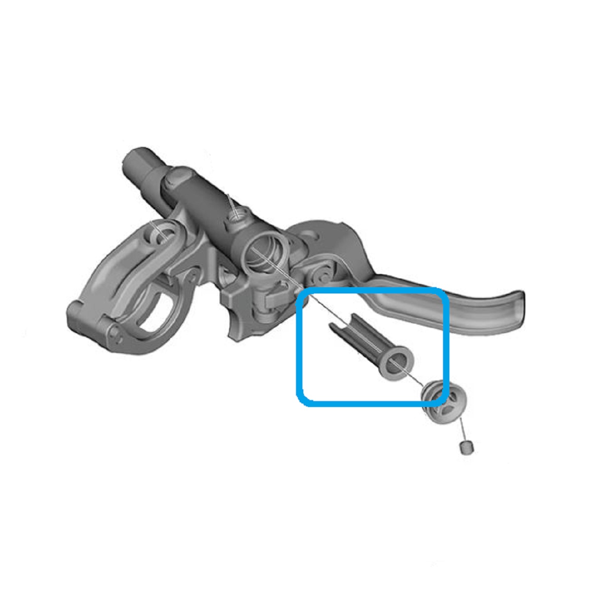 SHIMANO Membrána BL-M9120/BL-M8100/BL-M7100