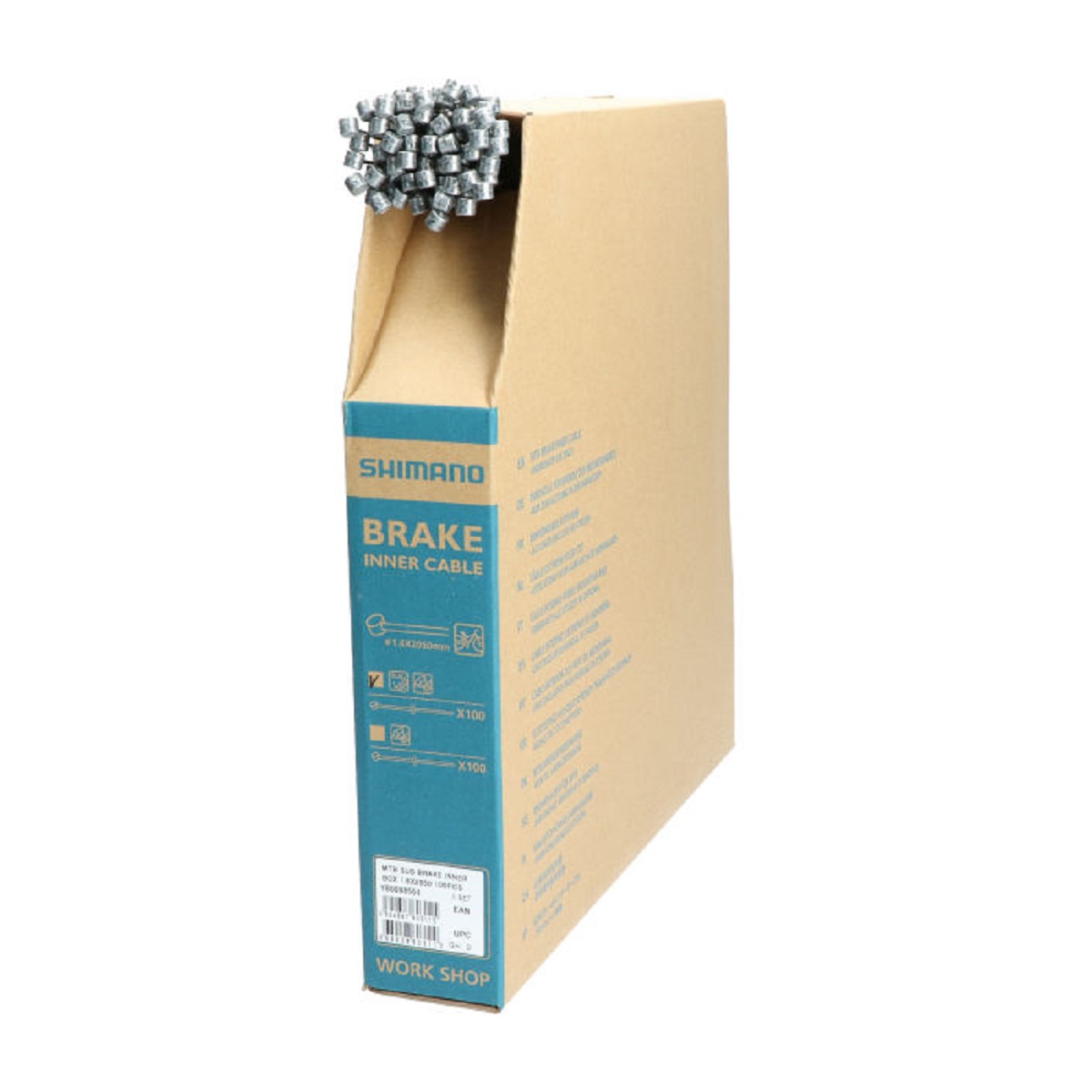 SHIMANO Brzdové lanko MTB 1,6x2050mm nerez