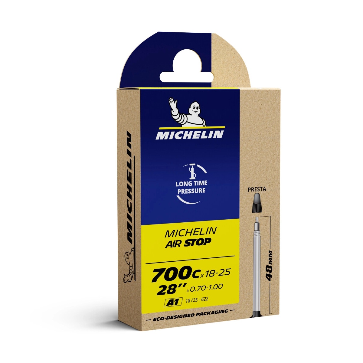 MICHELIN Duša A1 700x18/25C (18/25-622) FV 48mm 